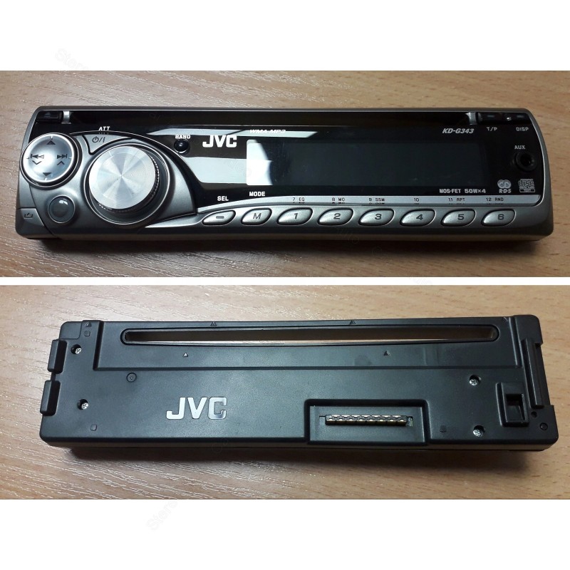 JVC KD-G343 KDG343 Autoradio CD Front AUX