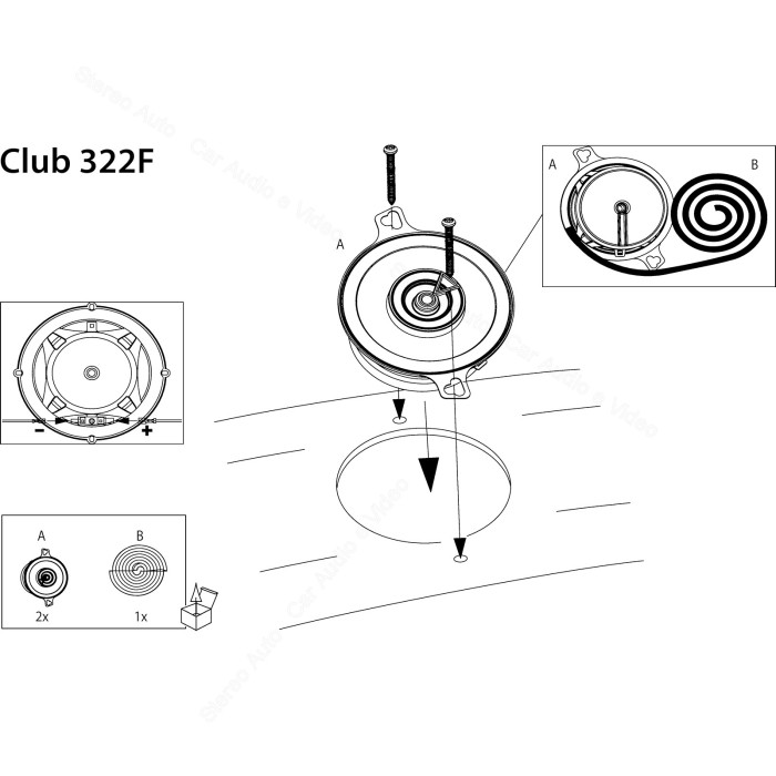 JBL Club 322F