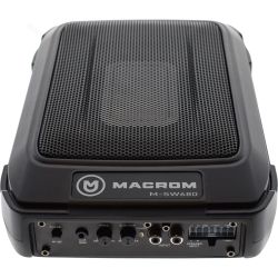 Subwoofer sottosedile auto attivo amplificato Macrom M-SW680