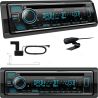 Autoradio 1 din Kenwood KDC-BT760DAB, vivavoce bluetooth, radio dab e fm, cd, usb, aux-in, 2 uscite rca, colori modificabili.