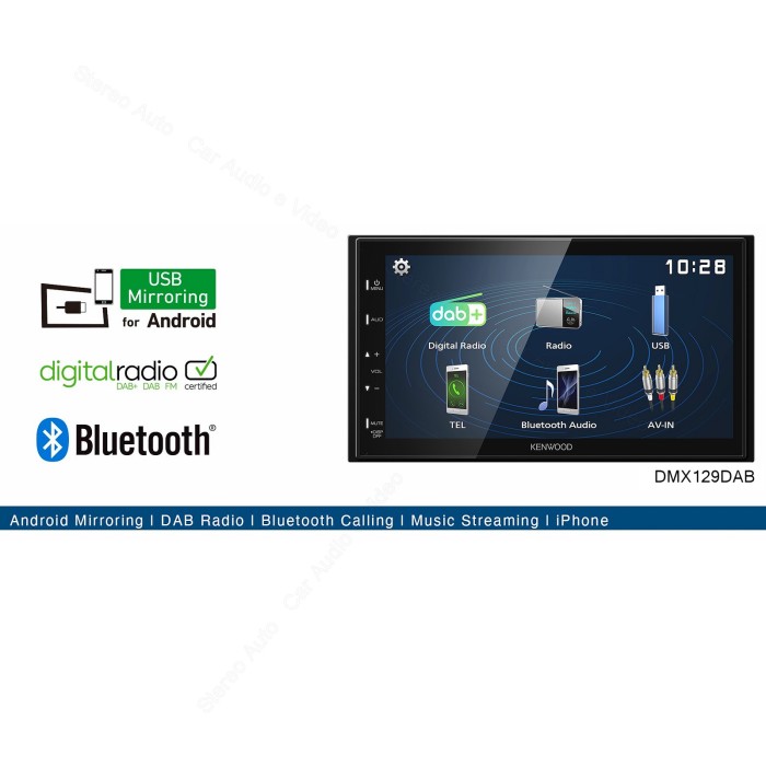 Kenwood DMX129DAB