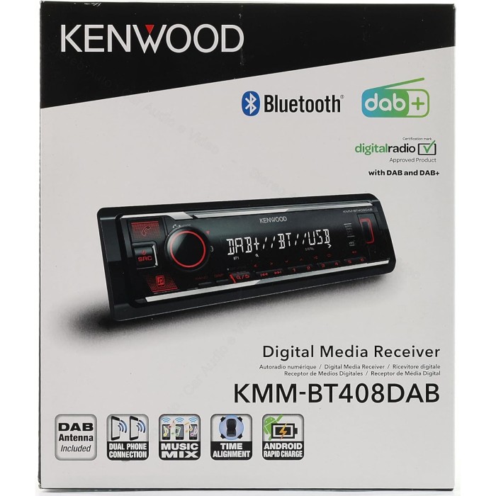Kenwood KMM-BT408DAB
