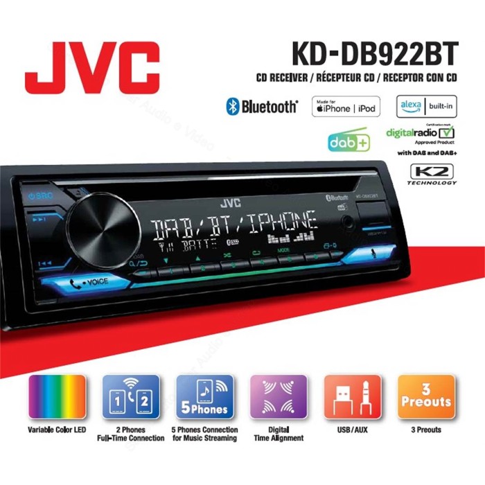 JVC KD-DB922BT