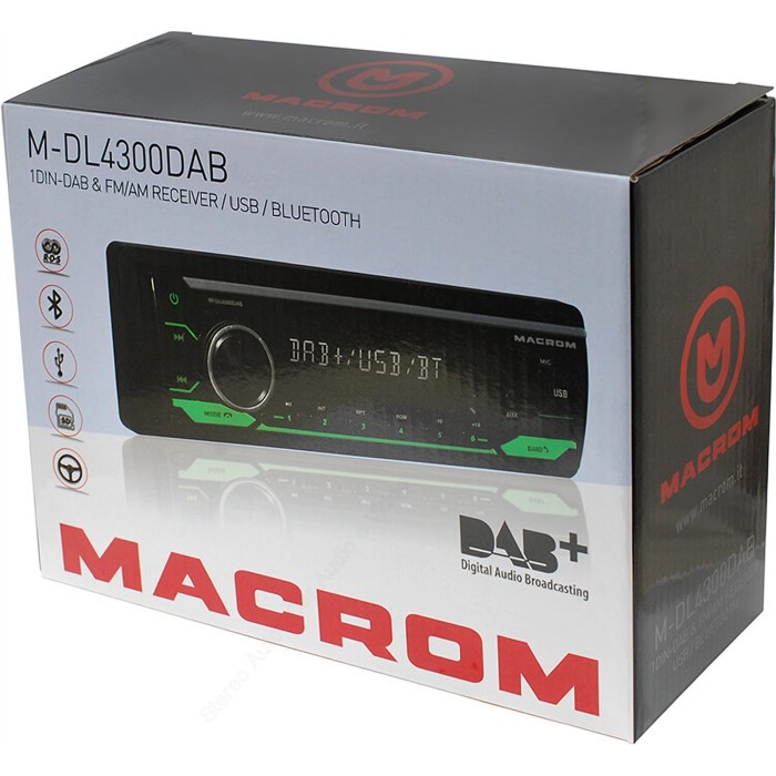 Macrom M-DL4300DAB