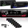 Autoradio stereo 1 din Macrom M-DL3100DAB, bluetooth usb sd aux-in 2 pre-out rca colori