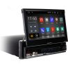 Monitor autoradio Macrom T6562BT, sintomonitor 1 din, schermo motorizzato 7 pollici, wi-fi, bluetooth, mirroring smartphone.