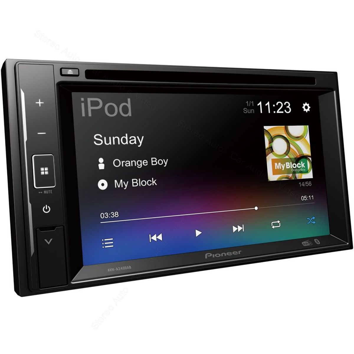 Monitor autoradio Pioneer AVH-A240DAB, sintomonitor 2 din, mirroring smartphone, bluetooth, dab, cd dvd, usb.