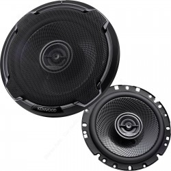 Altoparlanti per auto da 165 mm, modello Kenwood KFC-PS1796, casse a 2 vie coassiali diametro 16,5 cm.