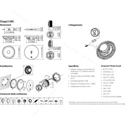 JBL Stage3 68C