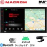 Autoradio monitor 2 din Macrom M-AN700DAB, Wi-Fi, Bluetooth, DAB, USB