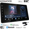 Autoradio monitor 1 din Kenwood DMX-F920DS, Wi-Fi, Bluetooth, DAB, USB, Apple CarPlay e Android Auto Wireless, GPS Integrato.