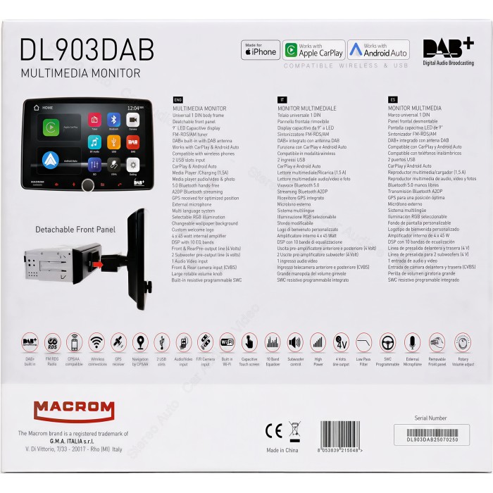 Macrom DL903DAB
