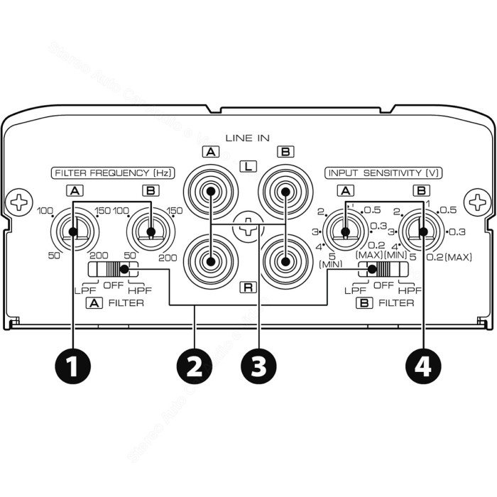 Kenwood KAC-M1814
