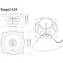 JBL Stage2 524