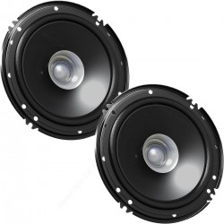 Altoparlanti auto 165 mm, modello JVC CS-J610X, casse 1 via monovia, con woofer diametro 16,5 cm (6.5").