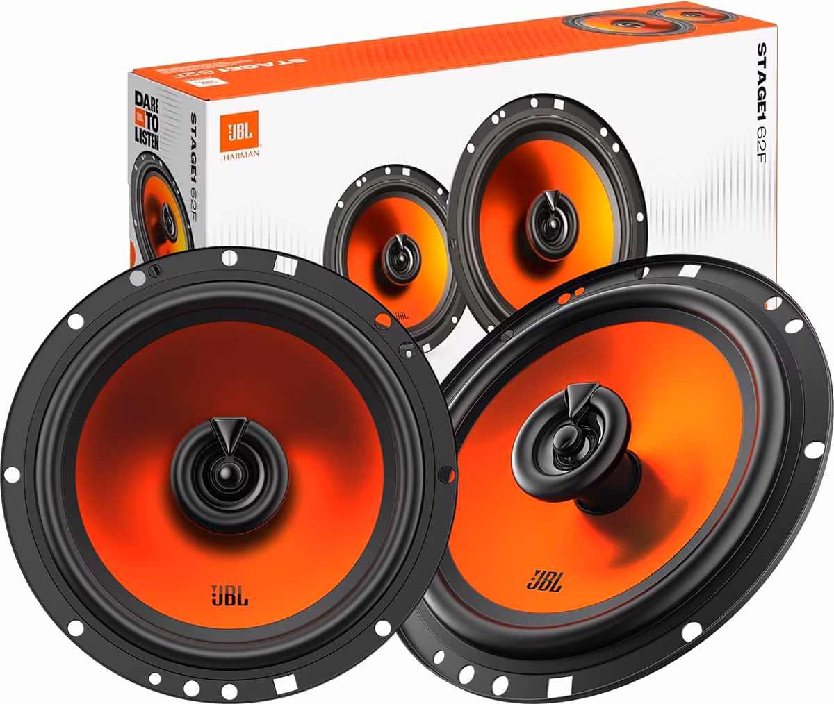 Altoparlanti 2 vie coassiali per auto 16,5 cm JBL Stage1 62F con Woofer e Tweeter