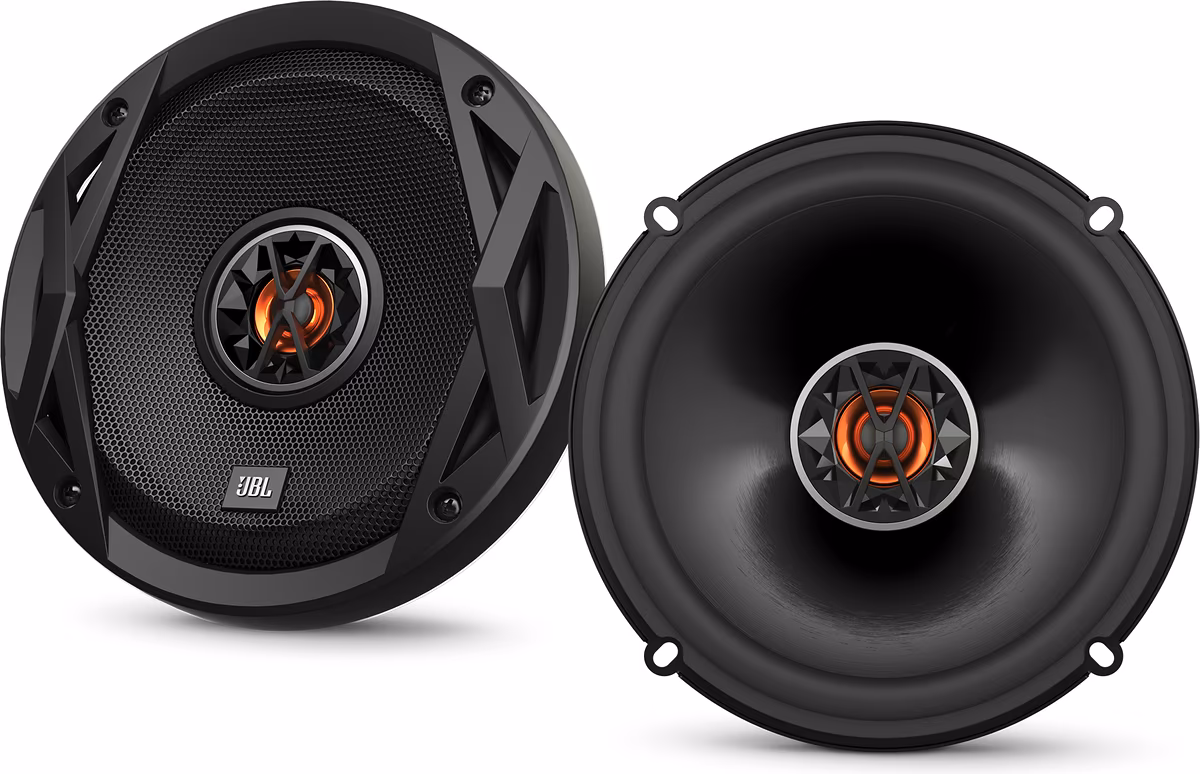 Altoparlanti per auto da 165 mm, modello JBL Club 6520, casse a 2 vie coassiali, con woofer diametro 16,5 cm (6.5 pollici) e tweeter